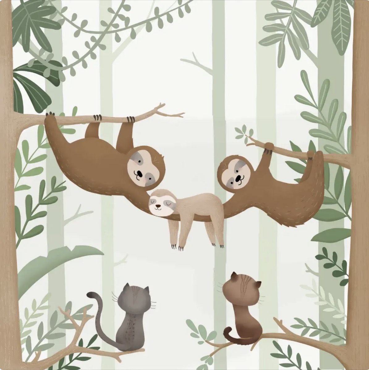 Illustratie avontuurlijk en speels